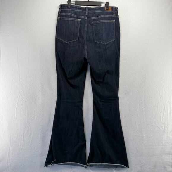 Judy Blue Jeans Men's 13 31 Blue Denim Flare FlaredDark Wash Pockets - Picture 8 of 12